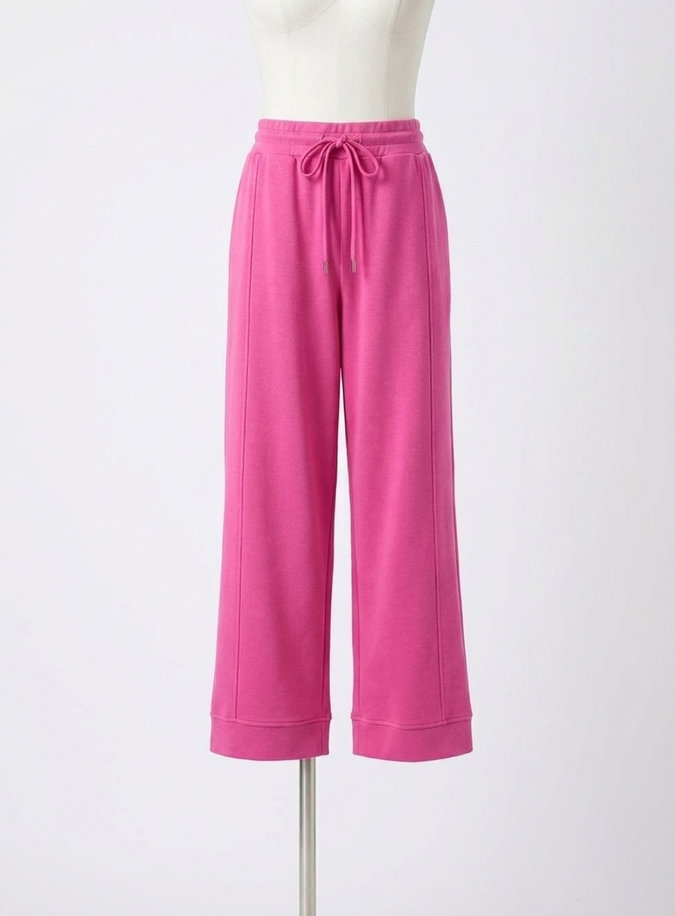 NEW UMGEE luxeknit straight leg pants in pink